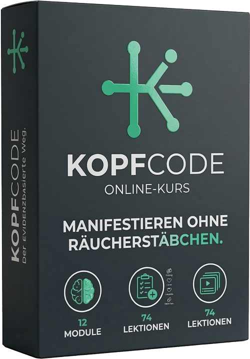 Kopfcode Online-Kurs — Manifestieren ohne Räucherstäbchen